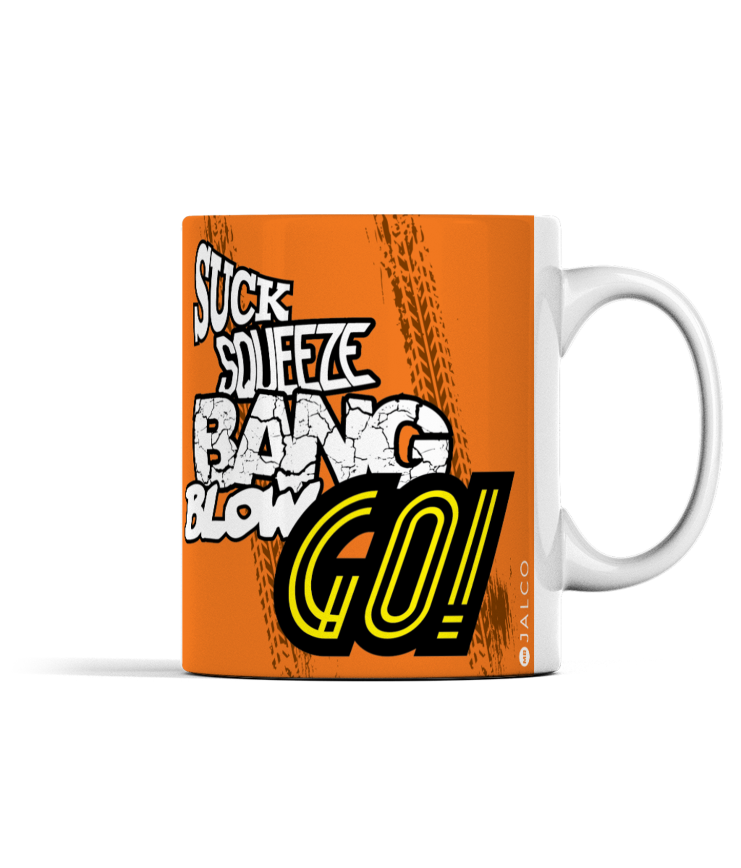 Suck Squeeze Bang Blow Go Mug